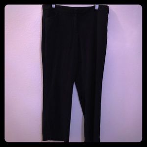 Black work pants.